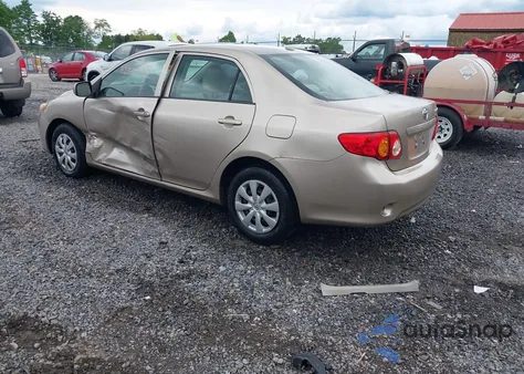 2009 Toyota Corolla Le from USA, damaged, VIN 2T1BU40E49C018651